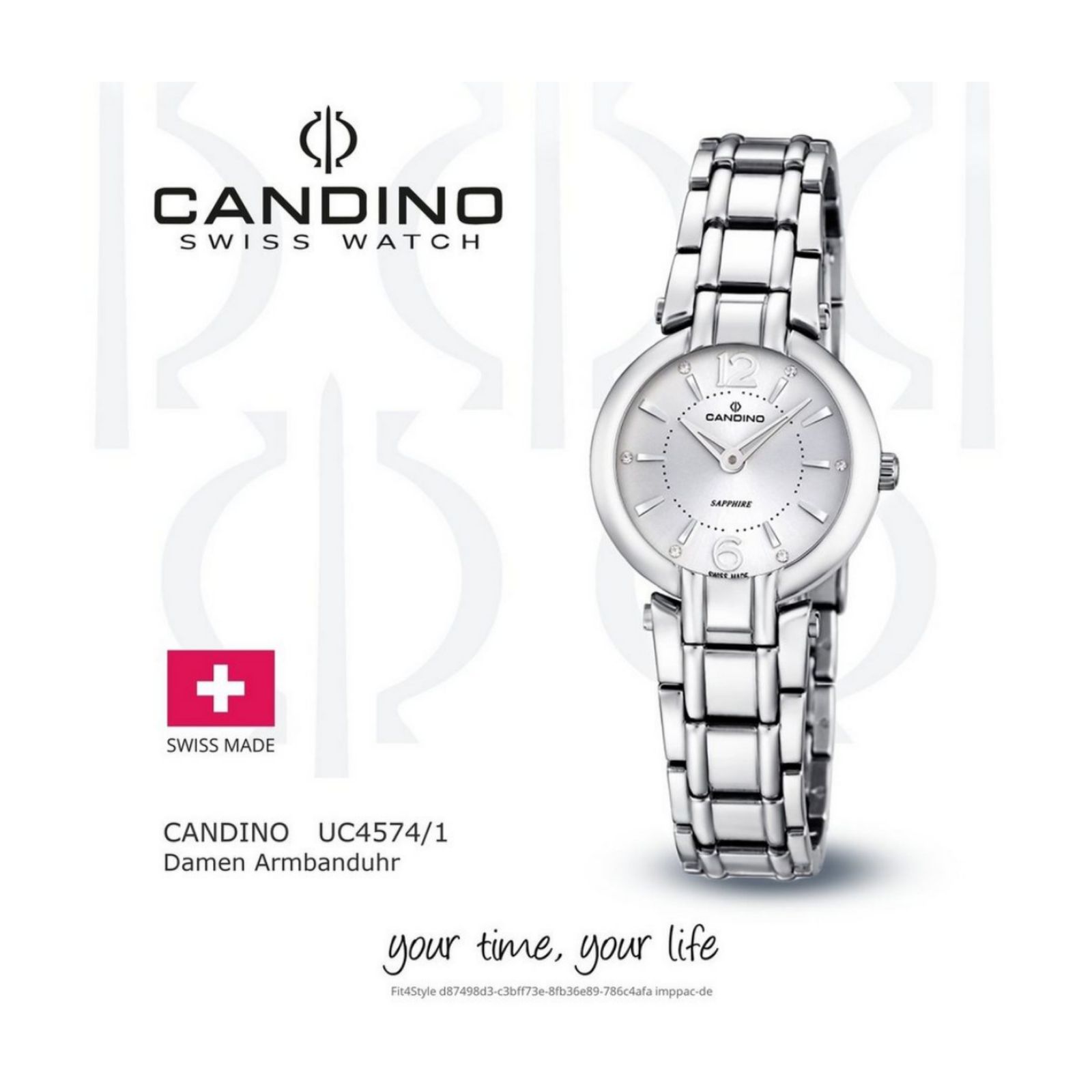 ساعت مچی عقربه ای زنانه کاندینو مدل C45741 -  - 5