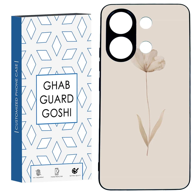 کاور قاب گارد گوشی طرح گل کد TPU-199 مناسب برای گوشی موبایل شیائومی  REDMI NOTE 13 4G