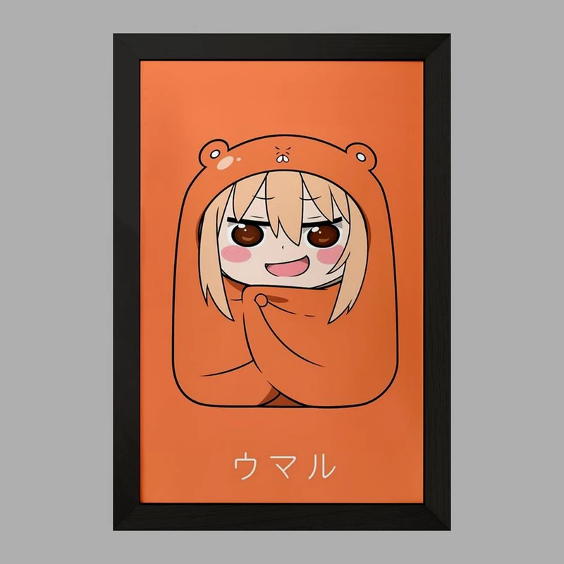 تابلو خندالو مدل اومارو انیمه اوماروچان Umaru Chan  کد 18478