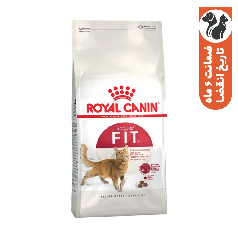 غذای خشک گربه رویال کنین مدل Regular Fit 32 وزن 15 کیلوگرم
