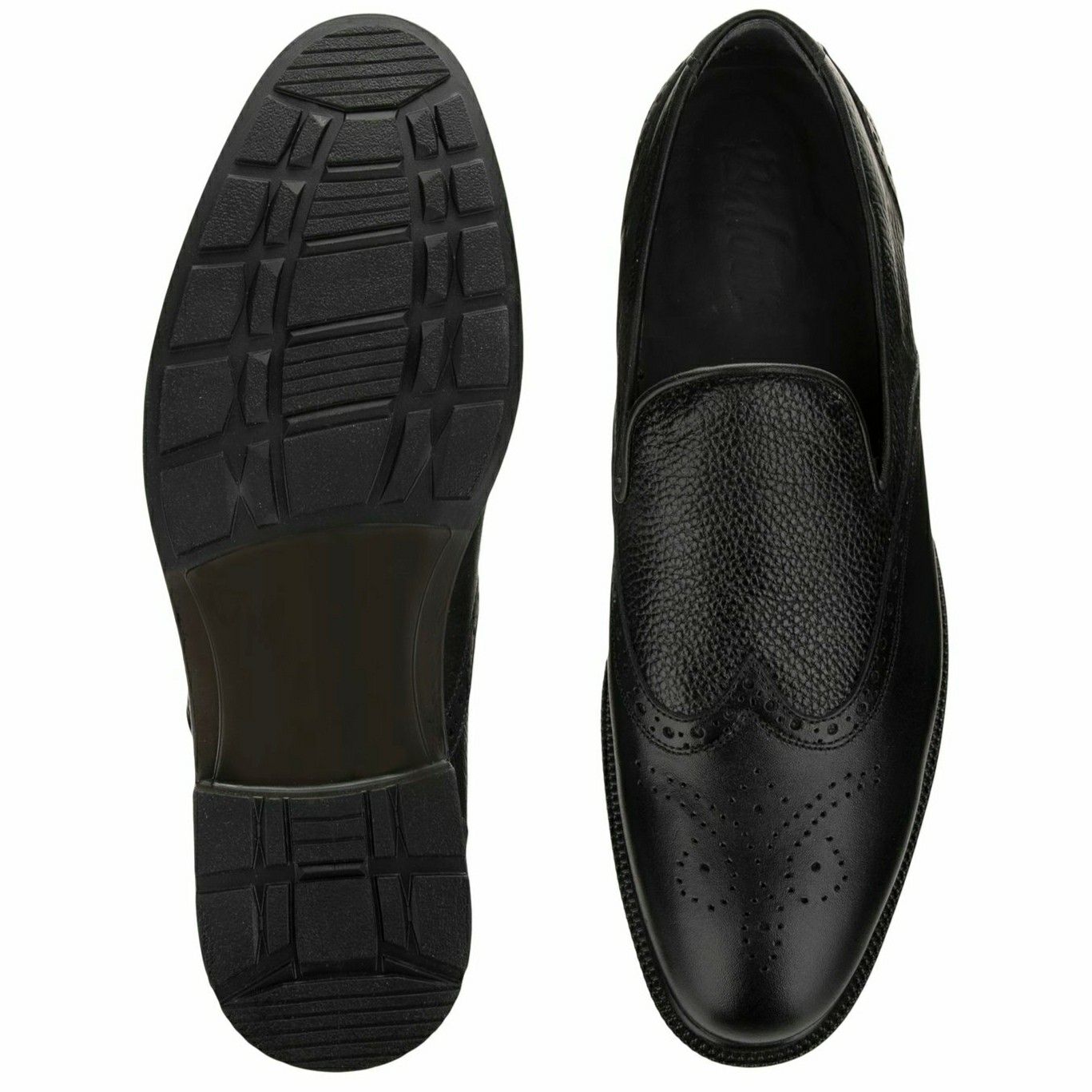 کفش مردانه بلوط مدل چرم طبیعی کد A503101 -  - 2