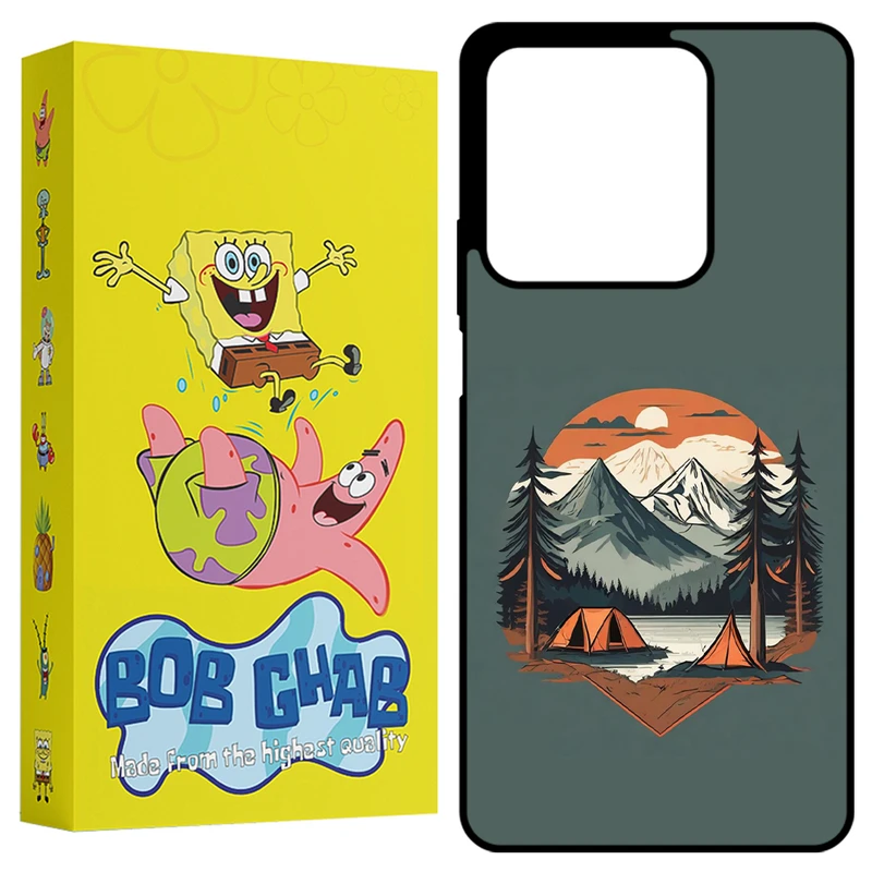 کاور باب قاب طرح طبیعت مدل BCPN13 مناسب برای گوشی موبایل شیائومی Redmi Note 13 4G