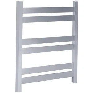 رادیاتور حوله خشک کن 6 پره مدل نرمال فلت سایز 50*60 سانتی متر