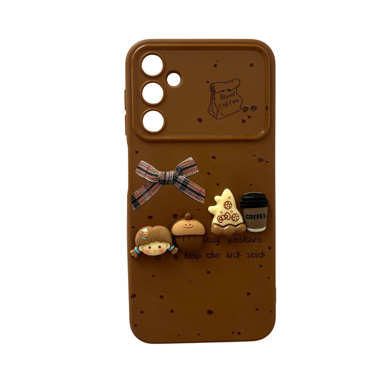 کاور مدل عروسکی برجسته طرح فانتزی مناسب برای گوشی موبایل سامسونگ Galaxy A24