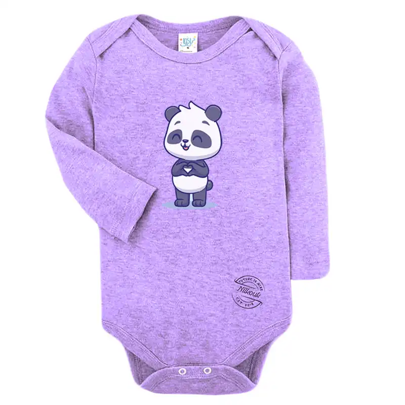 بادی نوزادی نیل کوک مدل Lilac Winter مجموعه 4 عددی