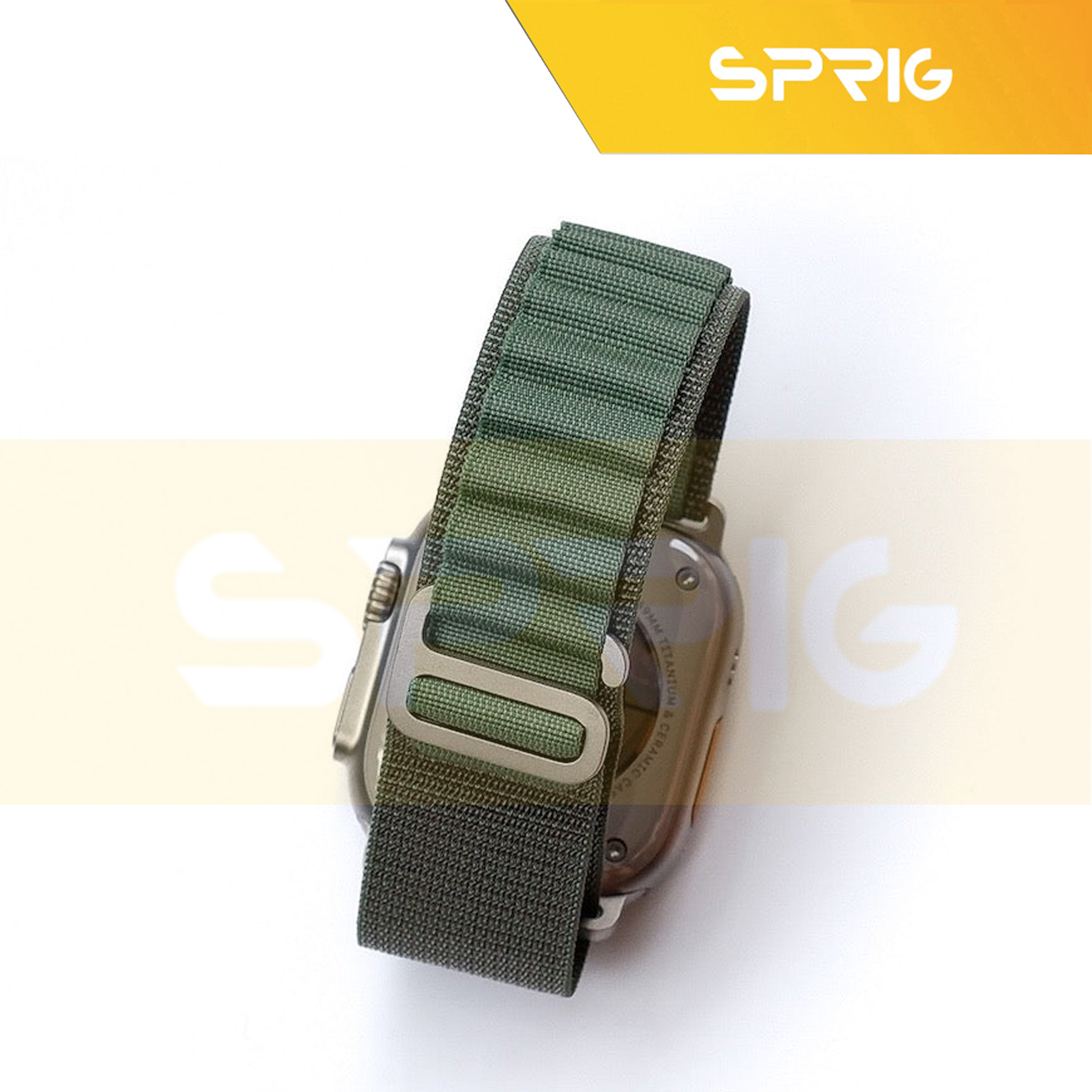 بند اسپریگ مدل Loop Alpine مناسب برای ساعت هوشمند هاینو تکو S8 Ultra Max