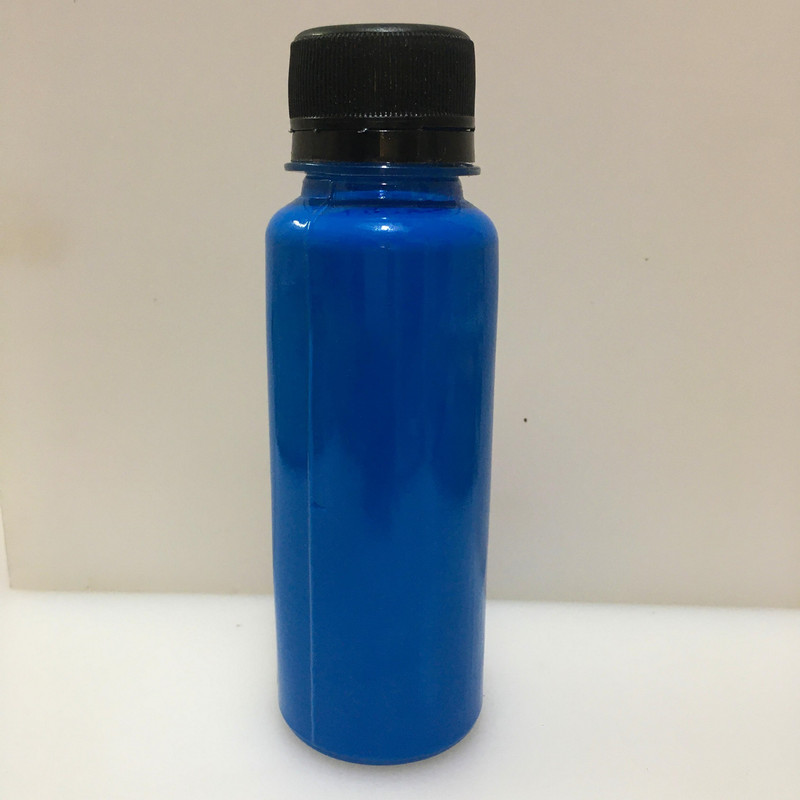 رنگ آبی لبه چرم آنیما کد B301 وزن 150 گرم