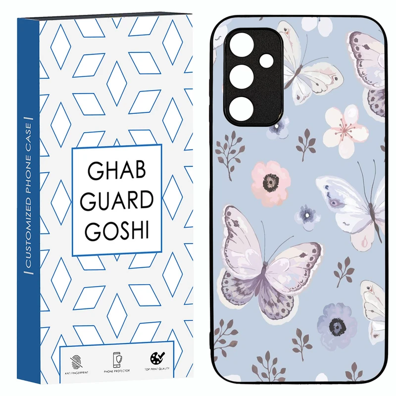 کاور قاب گارد گوشی طرح پروانه  کد TPU-004 مناسب برای گوشی موبایل سامسونگ Galaxy A14