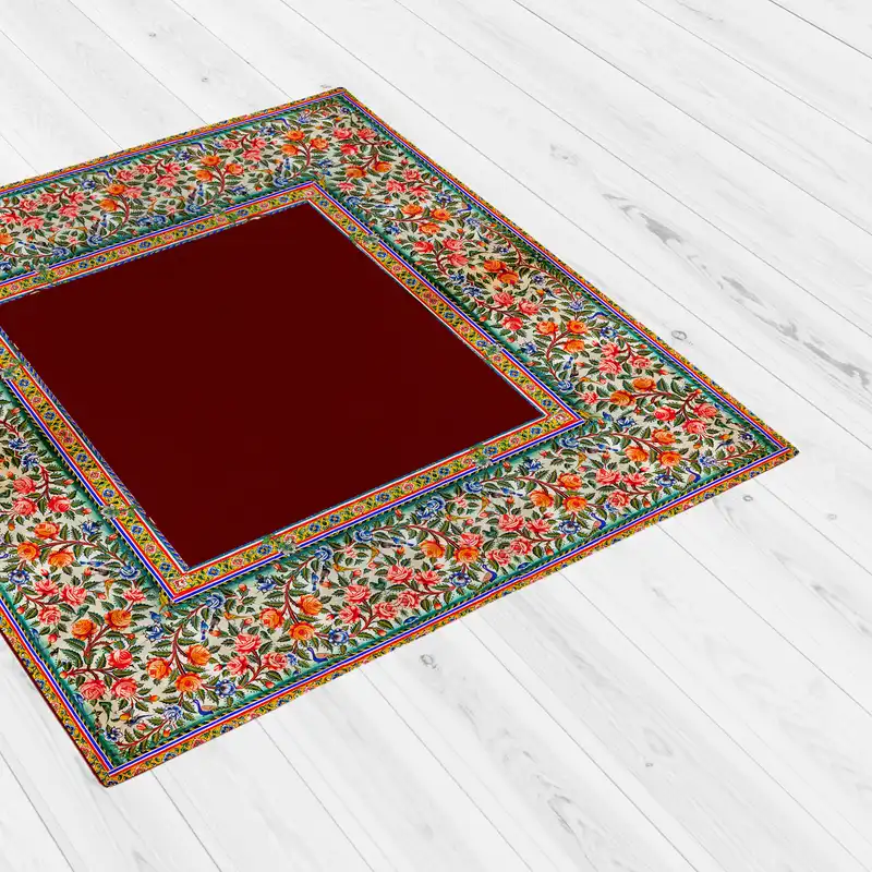 رومیزی طرح گل ریز کد 9987.2