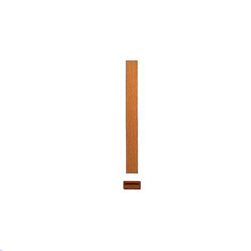 فیتیله شمع چوبی مدل 1.5cm بسته 10 عددی