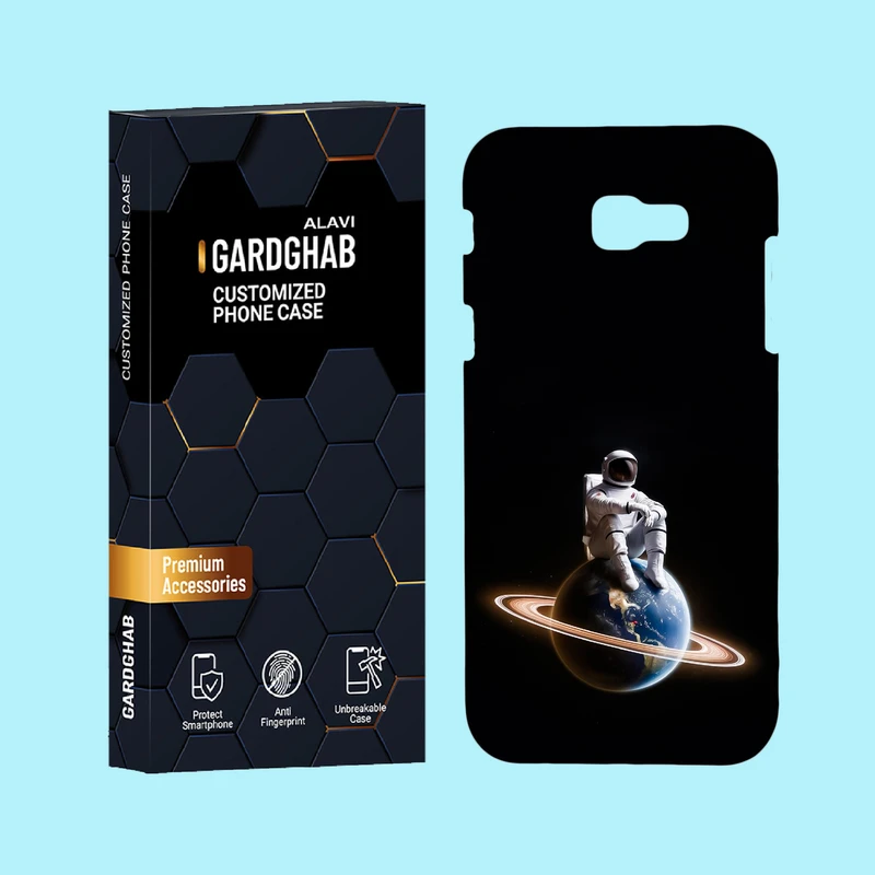 کاور گارد قاب علوی مدل فضانورد مناسب برای گوشی موبایل سامسونگ Galaxy A720 / A7 2017