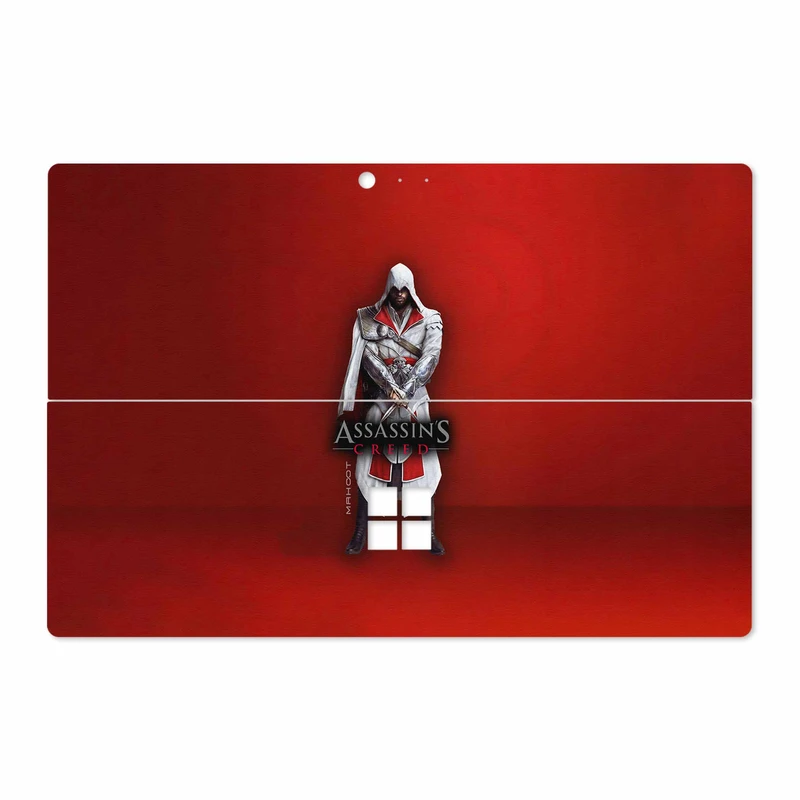برچسب پوششی ماهوت مدل Assassin-Creed-Game مناسب برای تبلت مایکروسافت Surface Pro 4 2015