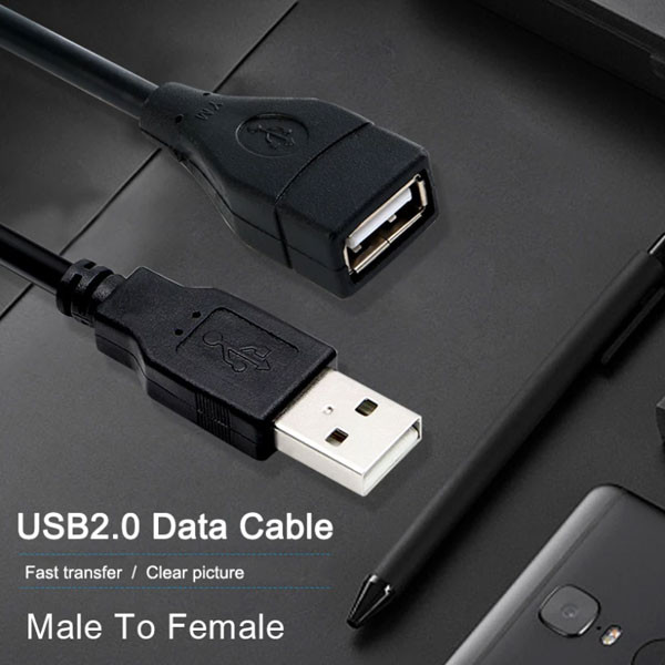 کابل افزایش طول USB 2.0 تی سی تراست مدل TC-U2CF50 طول 5 متر