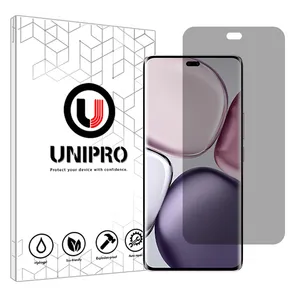 UNIPRO Star 5 model privacy screen protector suitable for Honor X9c mobile phone