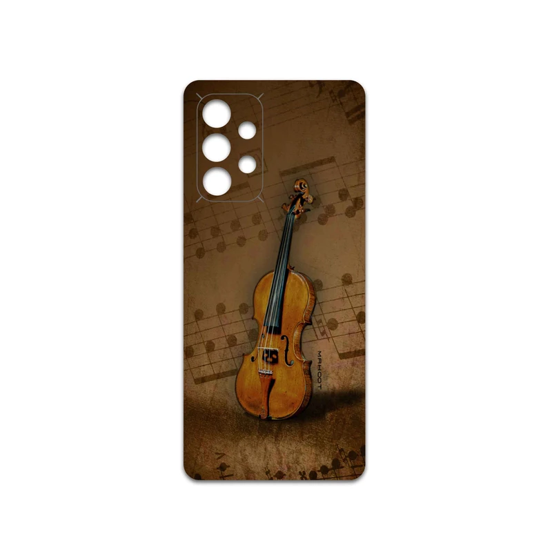 برچسب پوششی ماهوت مدل Violin-Instrument مناسب برای گوشی موبایل سامسونگ Galaxy A53 5G