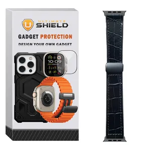 Ultimate Shield BB Leather Mag Band for Apple Watch Series 1/2/3 size 42mm