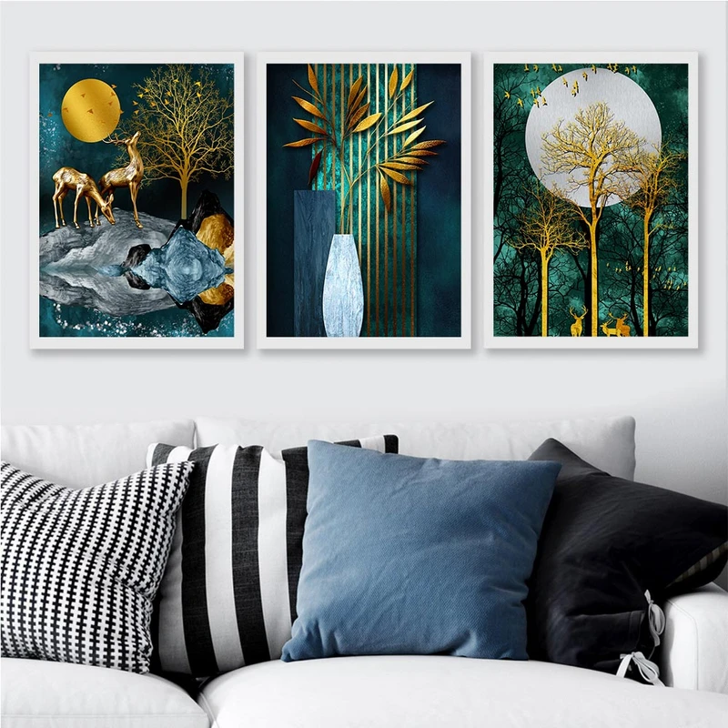 تابلو صبا طرح مدل گوزن کد sw مجموعه سه عددی