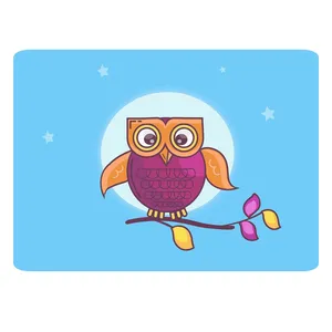 ماوس پد طرح جغد کد B460