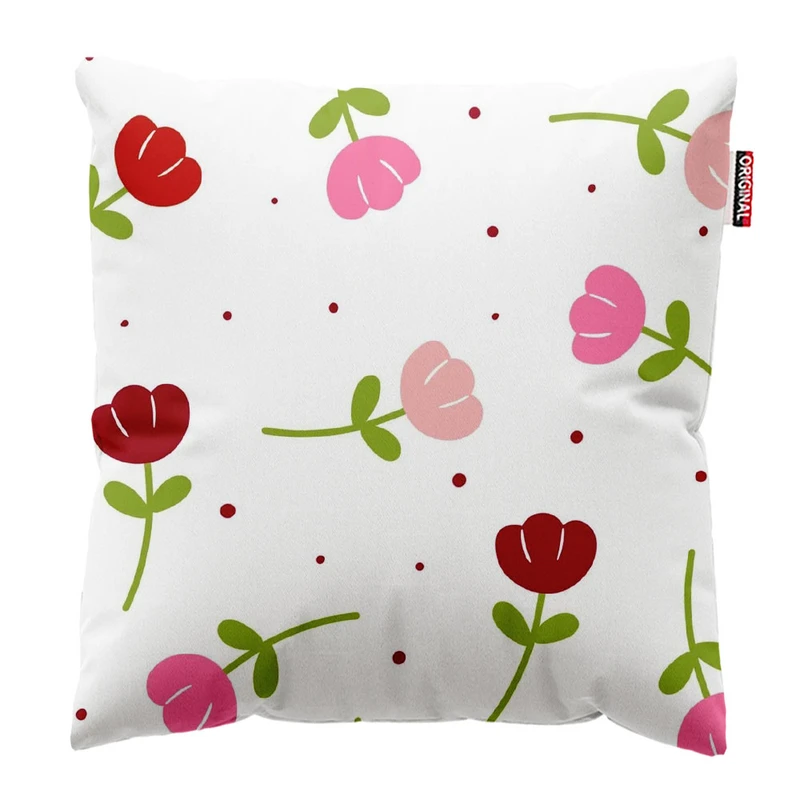 کوسن پاد آفرین طرح قلب کد 2727 سایز 30*30 سانتی متر