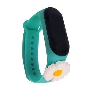 ساعت مچی دیجیتال مدل لمسی ضد آب طرح گل