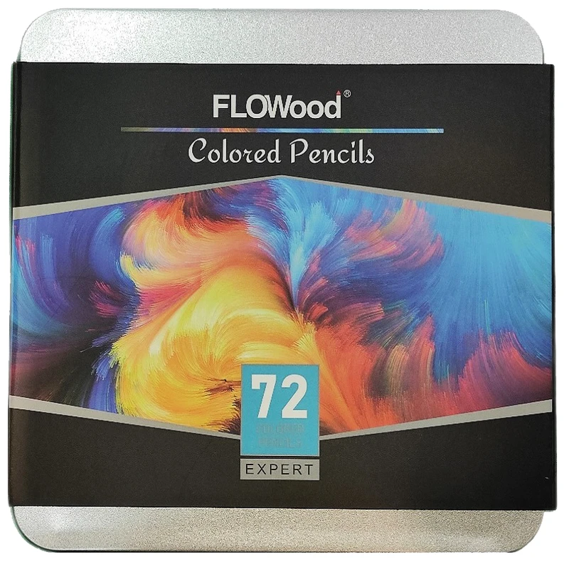 مداد رنگی 72 رنگ فلوود مدل Colored Pencils
