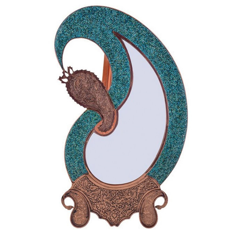 آینه فیروزه کوبی آقاجانی کد F181