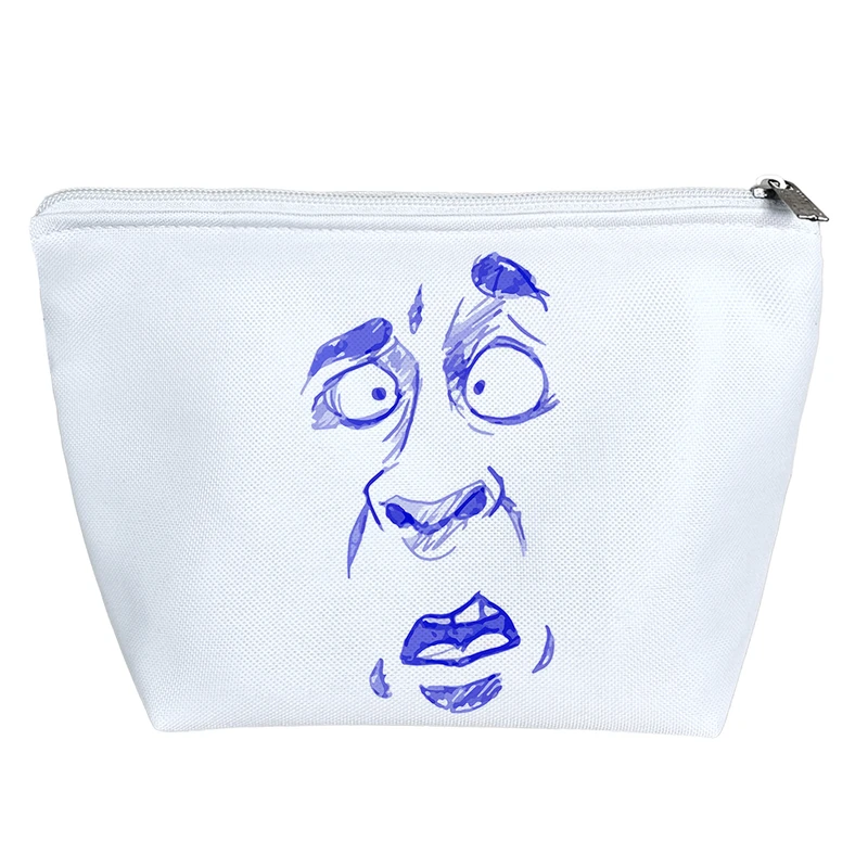 کیف لوازم آرایش دخترانه خندالو مدل متعجب کد 9632