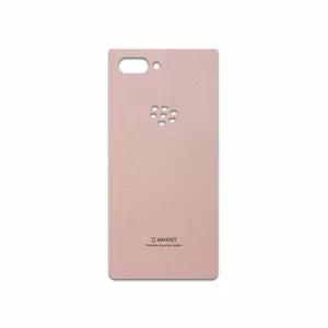 MAHOOT Rose Gold Leather Cover Sticker for BlackBerry Key 2