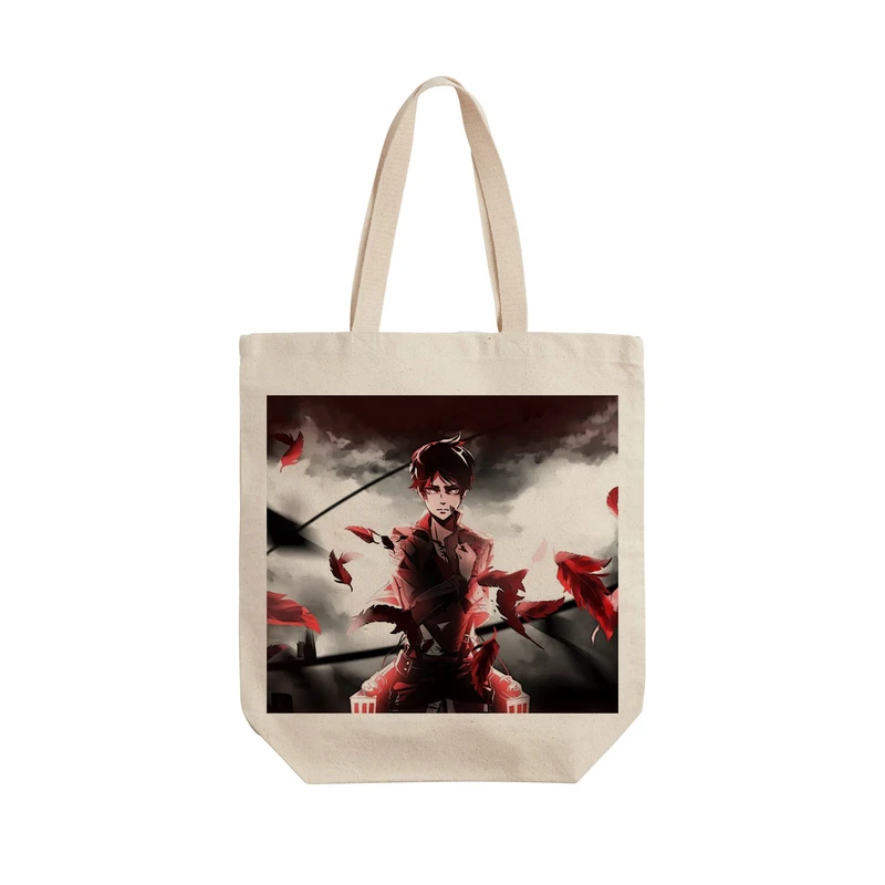 ساک خرید ترمه طراحان ایده مدل Attack on Titan کد strm0381 - L