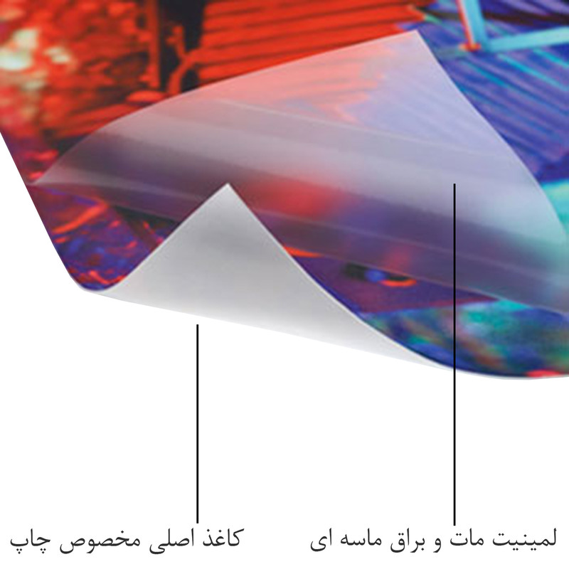 پوستر دیواری طرح بلک پینگ مدل PD282