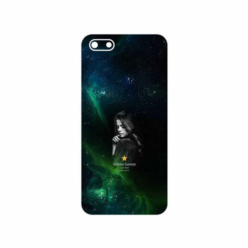 برچسب پوششی ماهوت مدل Selena Gomez مناسب برای گوشی موبایل هوآوی Y5 Prime 2018