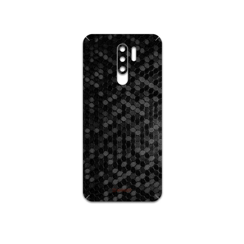 برچسب پوششی ماهوت مدل Honey-Comb-Circle مناسب برای گوشی موبایل شیائومی Redmi 9