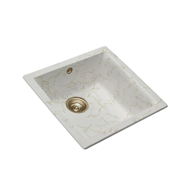 سینک ظرفشویی گرانیت توکار یک لگنه ای ال کا مدل ELK-SG50-SE-T