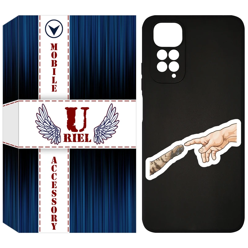 کاور یوریل مدل KSH کد 94 طرح دست گربه مناسب برای گوشی موبایل شیائومی Redmi Note 11 4G / Note 11S