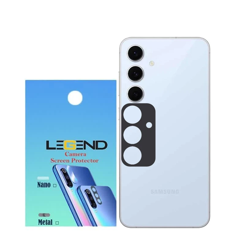 محافظ لنز دوربین لجند مدل قابدار مناسب برای گوشی موبایل سامسونگ Galaxy S24 FE