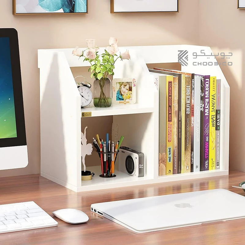 عکس شماره 4 : کتابخانه رومیزی چوبیکو مدل bookshelf410