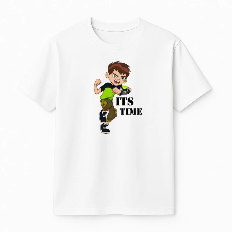 تی‌شرت آستین کوتاه پسرانه مدل بن تن کد v5 