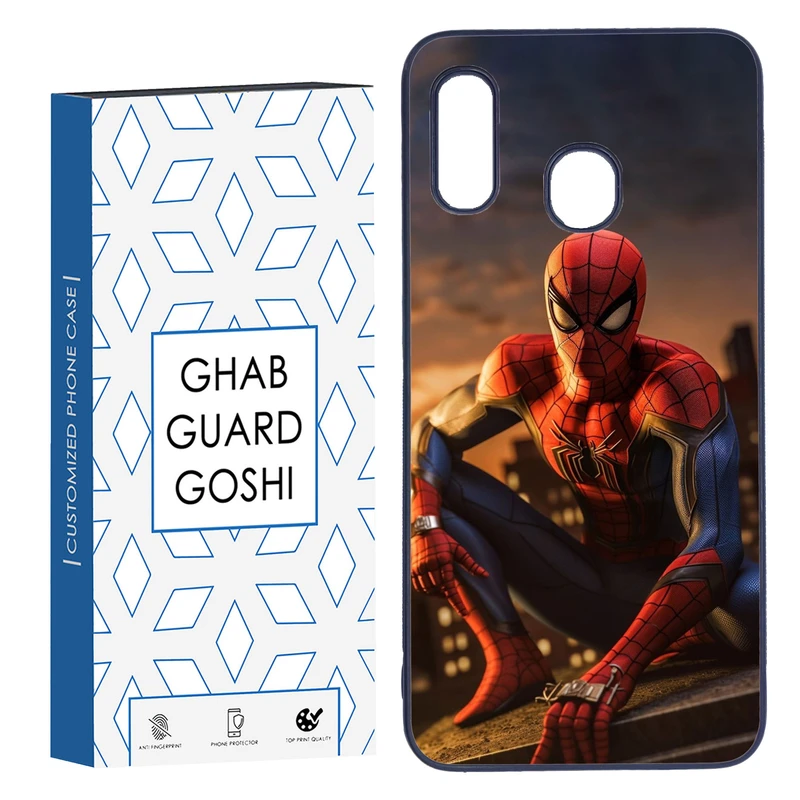 کاور قاب گارد گوشی طرح مرد عنکبوتی کد TPU-284 مناسب برای گوشی موبایل سامسونگ Galaxy A30 / A20