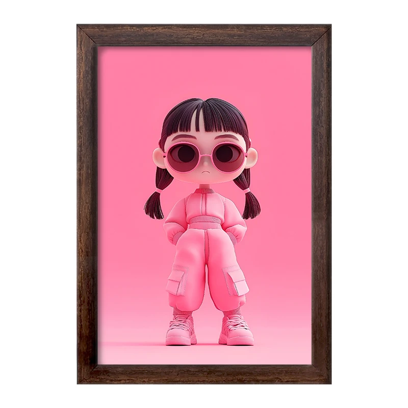 تابلو خندالو طرح دخترانه کد F4038