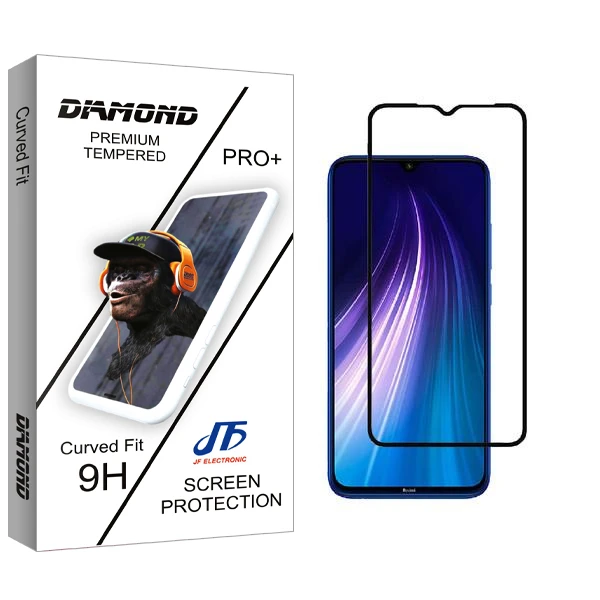 محافظ صفحه نمایش سرامیکی جی اف مدل Diamond مناسب برای گوشی موبایل شیائومی Redmi Note 8T