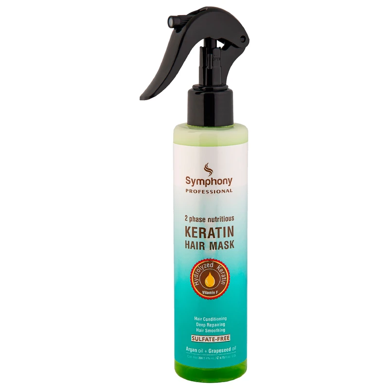 ماسک مو سیمفونی مدل keratin حجم 200 میلی لیتر