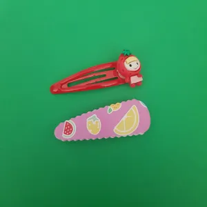 گیره مو زنانه مدل میوه ای بسته دو عددی