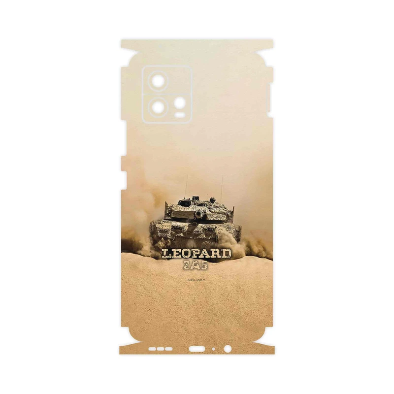 برچسب پوششی ماهوت مدل Leopard_2A5_tank-FullSkin مناسب برای گوشی موبایل موتورولا Moto G72