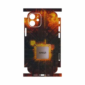 MAHOOT AMD Brand-FullSkin Cover Sticker for Apple iPhone 12 mini