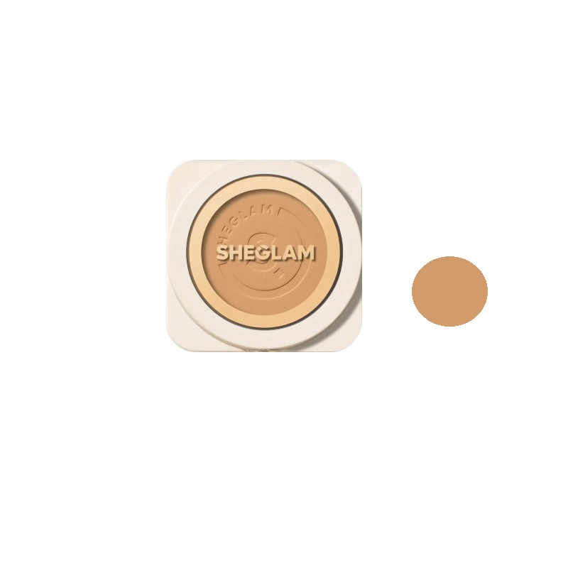 کرم پودر فشرده شیگلم مدل SKIN-FOCUS HIGH PEACH وزن 11 گرم
