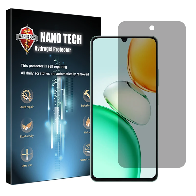 محافظ صفحه نمایش حریم شخصی نانو تک مدل Tough مناسب برای گوشی موبایل آنر Play10