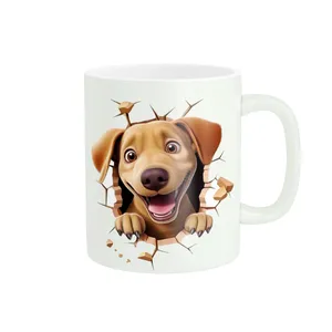 ماگ پاد آفرین طرح سه بعدی سگ 911