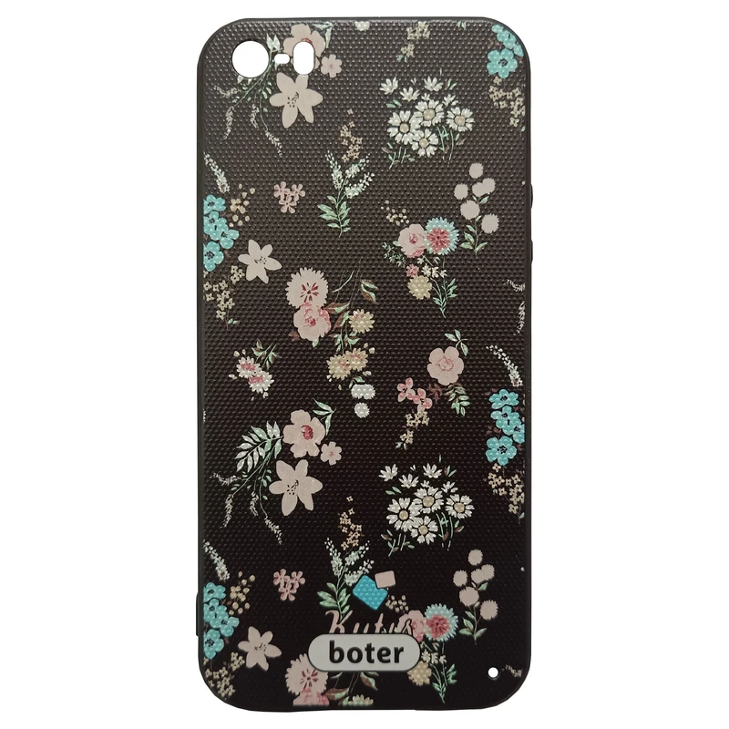 کاور مدل فانتزی کد 1-0 طرح گل مناسب برای گوشی موبایل اپل Iphone 5 / 5s