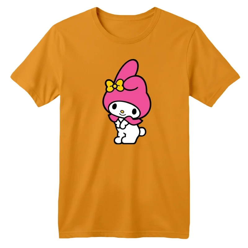 تی‌شرت آستین کوتاه لانگ بچگانه مدل ملودی کد 002