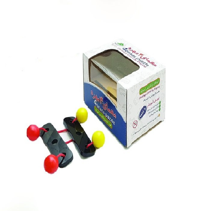 بازی فکری صنایع آموزشی مدل معمای چهار مهره